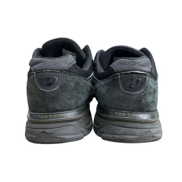 New Balance 990V4 Triple Black Running Shoes M990BB4 Men Size 14 4E Made in the - Picture 10 of 10